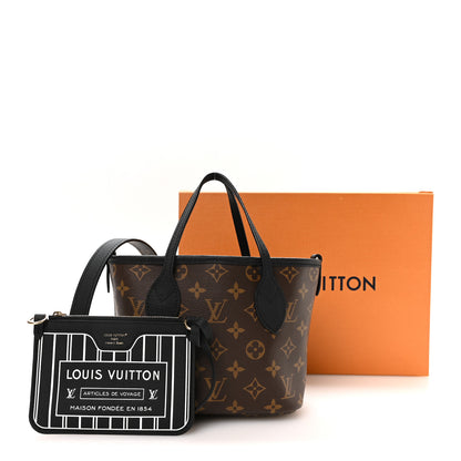 Louis Vuitton Monogram Neverfull Inside Out Bandouliere BB Black 18 of 18