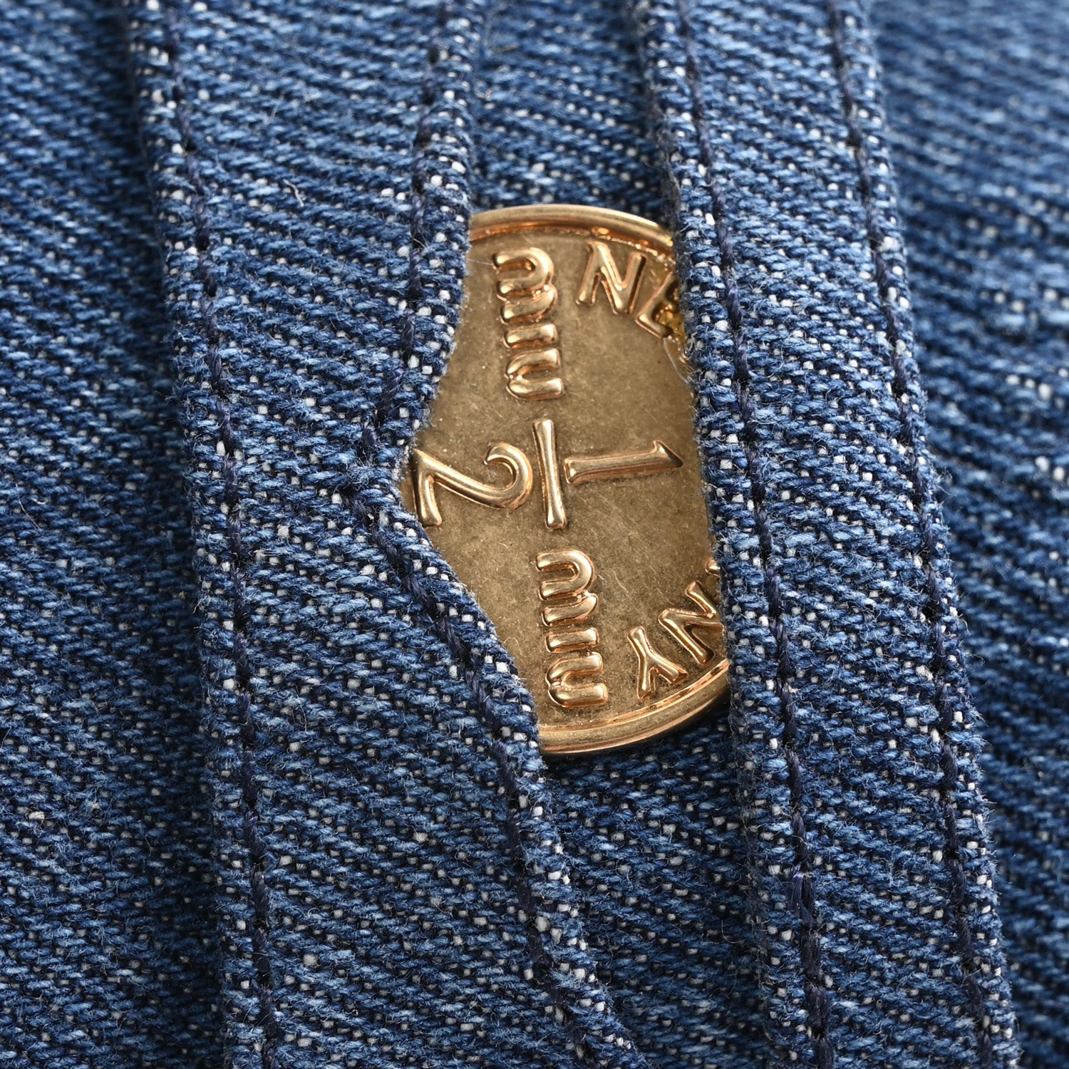Miu Miu Denim Penny Loafer 38 Denim 10 of 11