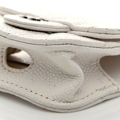 Chanel Caviar Quilted Airpods Pro Case White 10 of 10