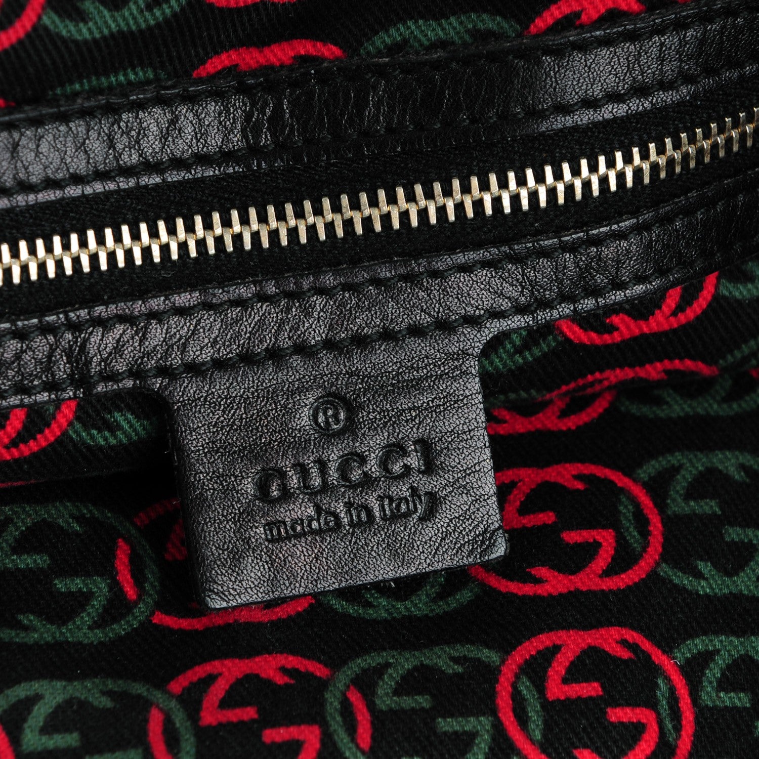 Gucci Calfskin Medium Britt Tote Black 6 of 7