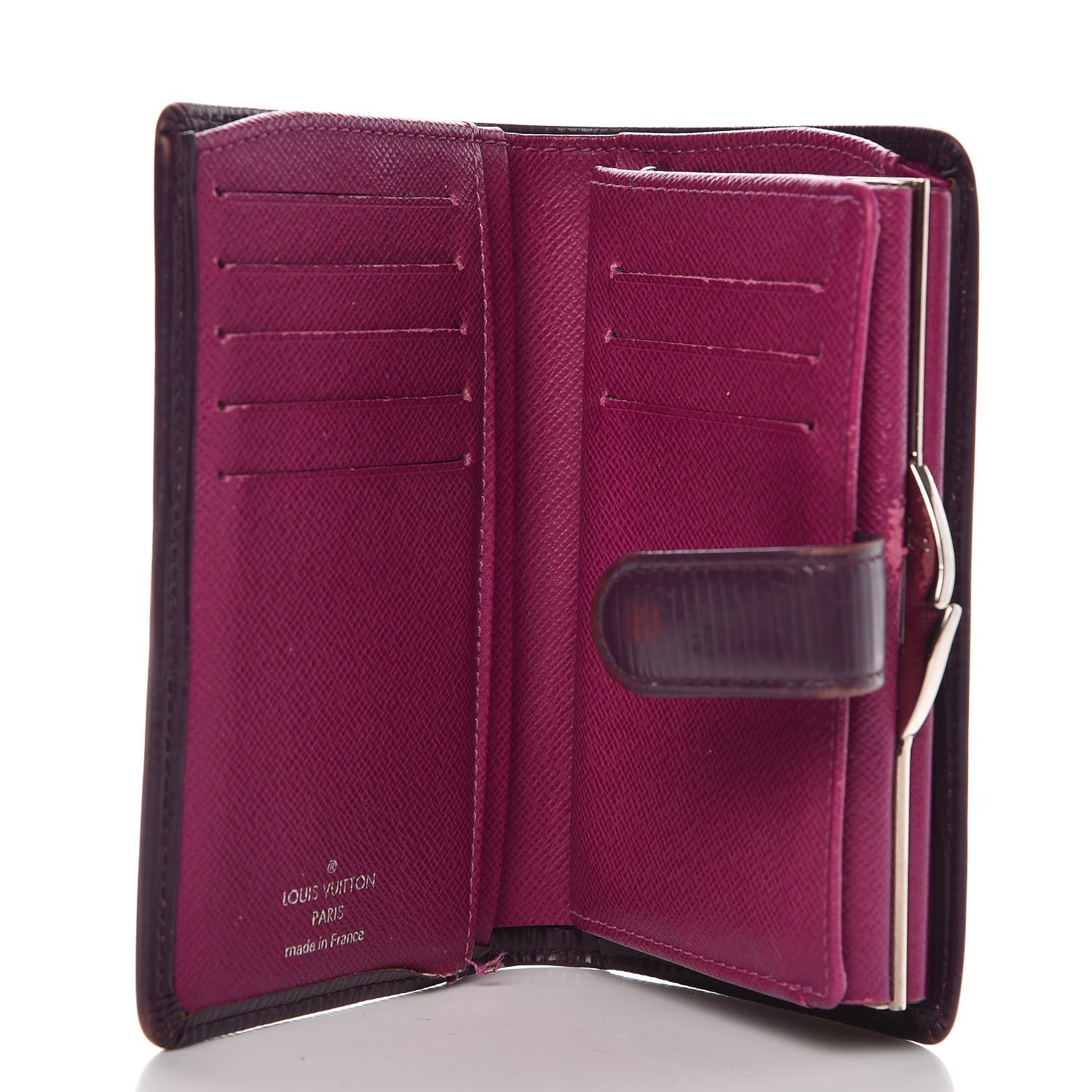Louis Vuitton Epi French Purse Wallet Cassis 5 of 11