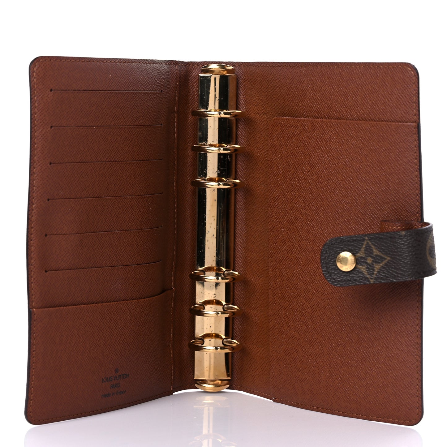 Monogram Medium Ring Agenda Cover