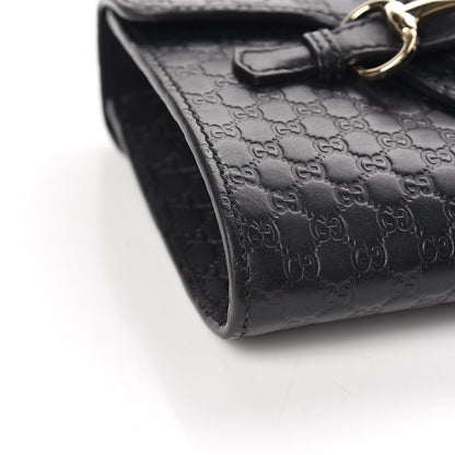 Gucci Microguccissima Mini Emily Shoulder Bag Black 9 of 10
