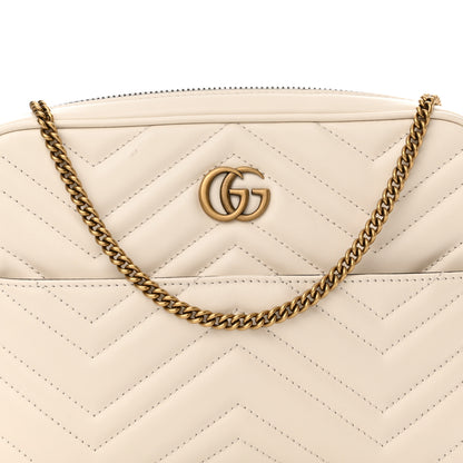 Gucci Calfskin Matelasse GG Marmont Multi-Use Mini Bag 85 34 Black Perfect Pink Mystic White 11 of 14