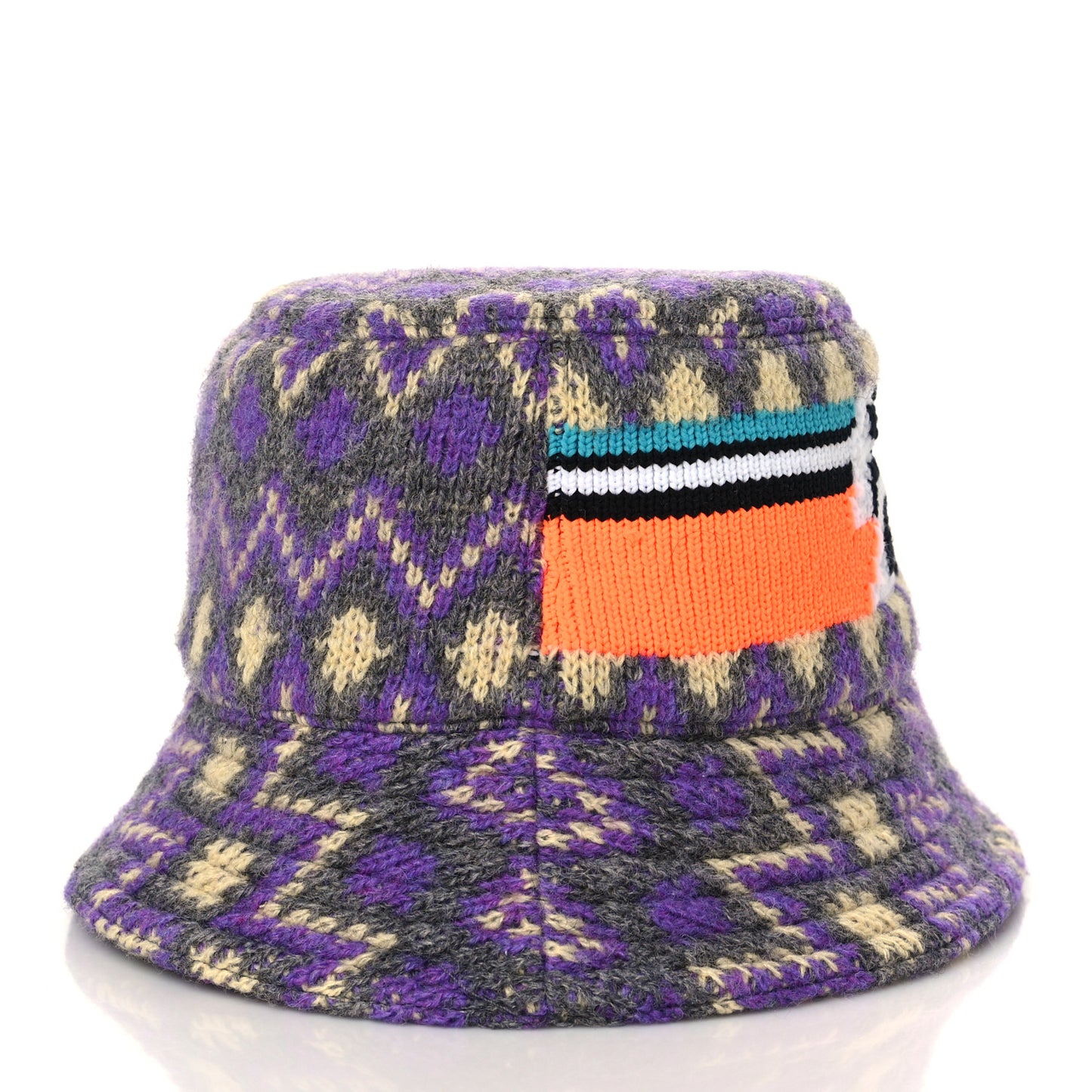 Shetland Chevron Racing Logo Womens Bucket Hat S Grigio