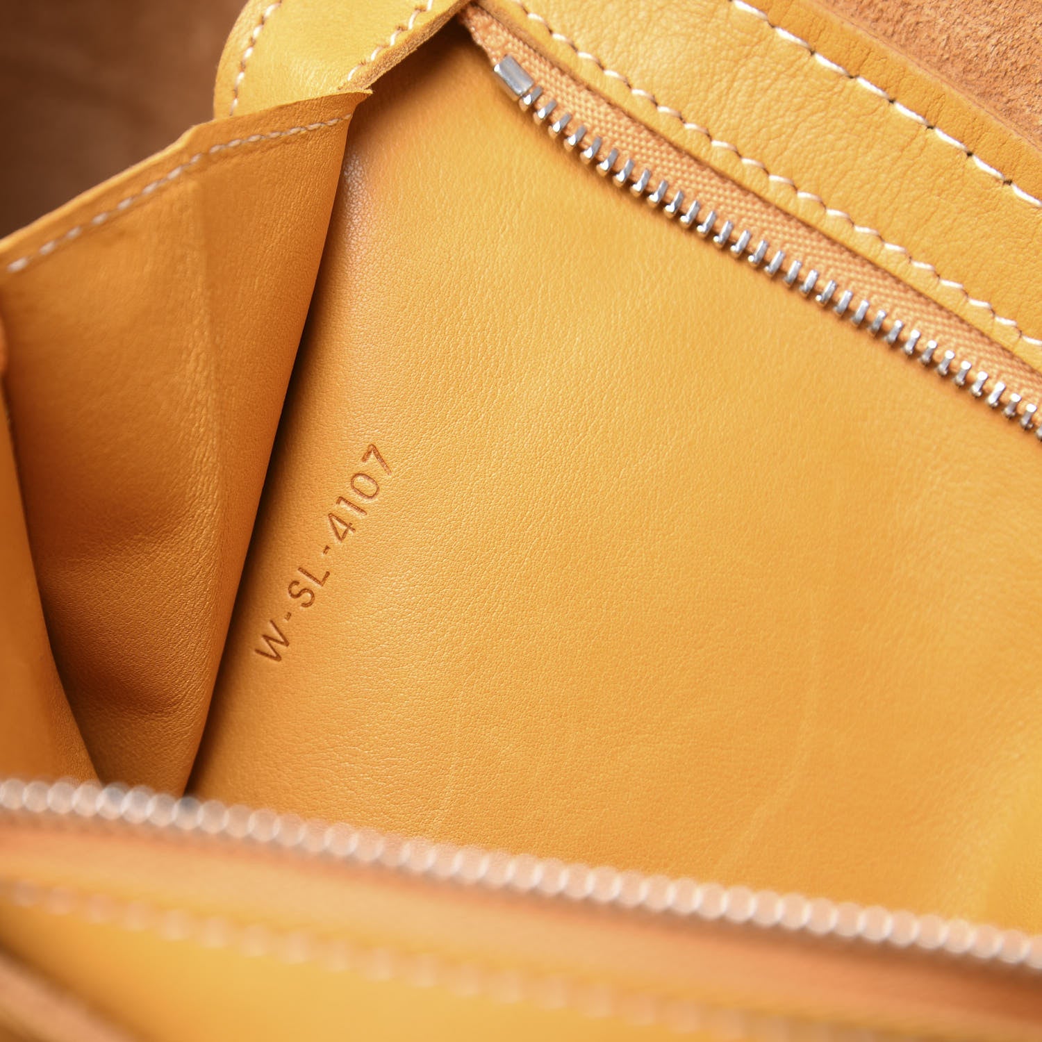 Celine Soft Bare Calfskin Medium Big Bag Dark Yellow 8 of 12
