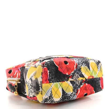 Chanel Canvas Floral Print Tote Multicolor 4 of 14