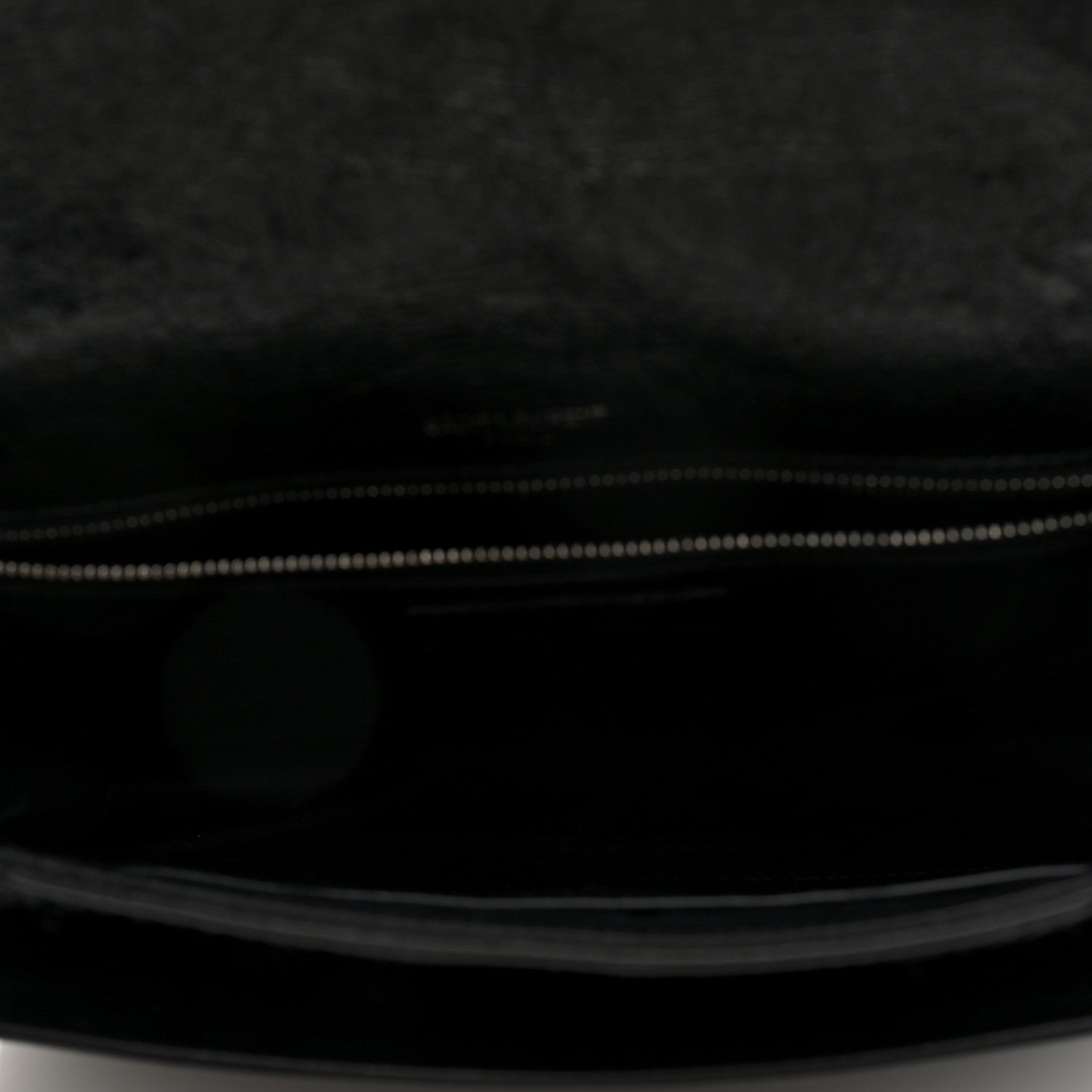 Saint Laurent Crinkled Calfskin Matelasse Monogram Medium Niki Chain Satchel Black 5 of 9