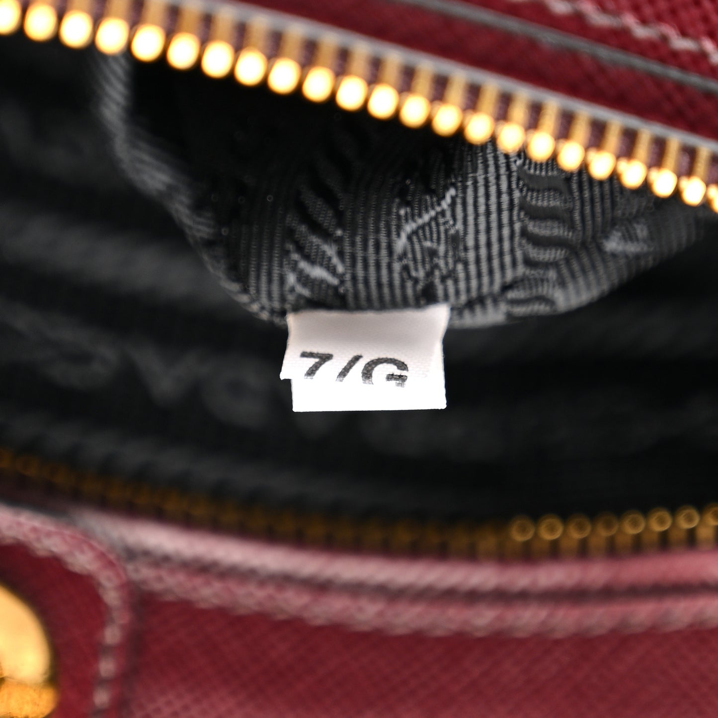 Saffiano Lux Bi-Color Medium Tote Red Black