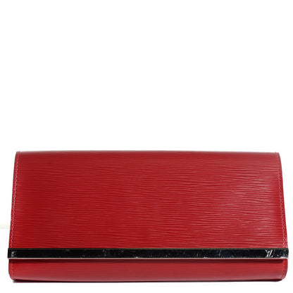 Louis Vuitton Epi Sevigne Clutch Carmine 1 of 7