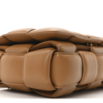 Bottega Veneta Nappa Maxi Intreccio Padded Cassette Crossbody Bag Caramel 8 of 9