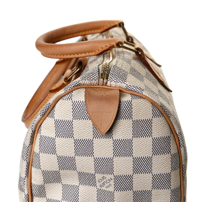 Louis Vuitton Damier Azur Speedy 25 7 of 17