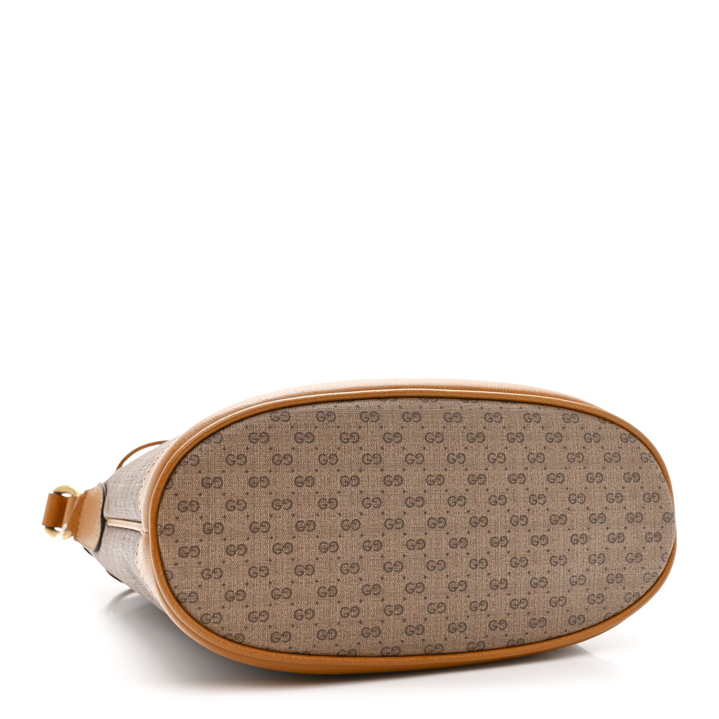 X DISNEY Mini Vintage GG Supreme Monogram Bucket Bag Beige Vintage Sun Oil