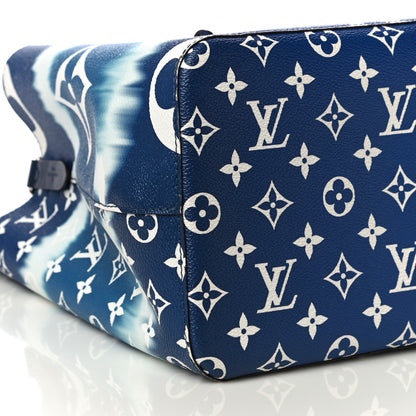 Louis Vuitton Monogram Escale Neonoe MM Blue 9 of 13