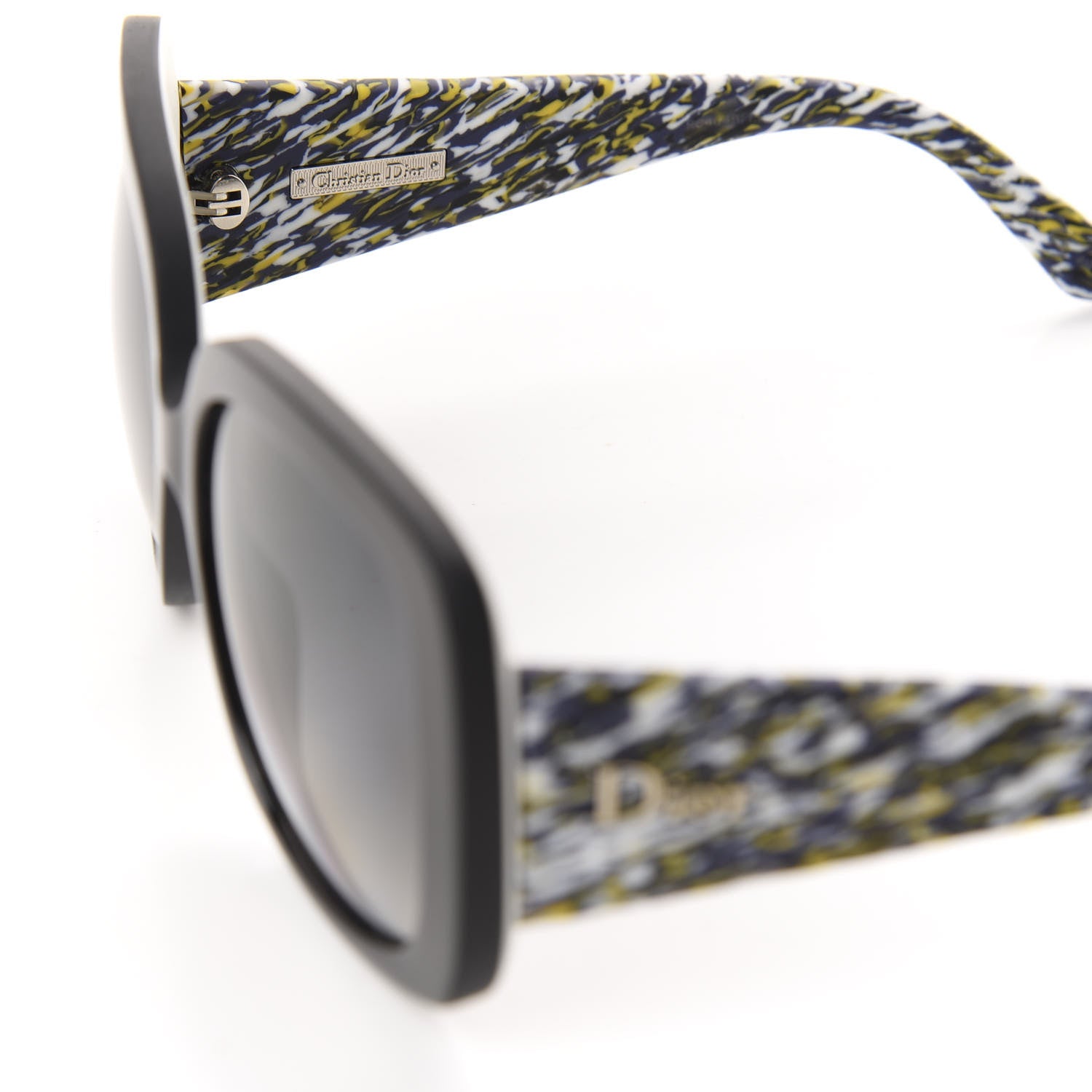 Christian Dior Resin Cannage Dior Lady 1 Sunglasses Black Multicolor 5 of 6