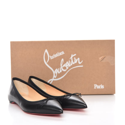 Christian Louboutin Shiny Nappa Solasofia Flats 37 Black 8 of 8