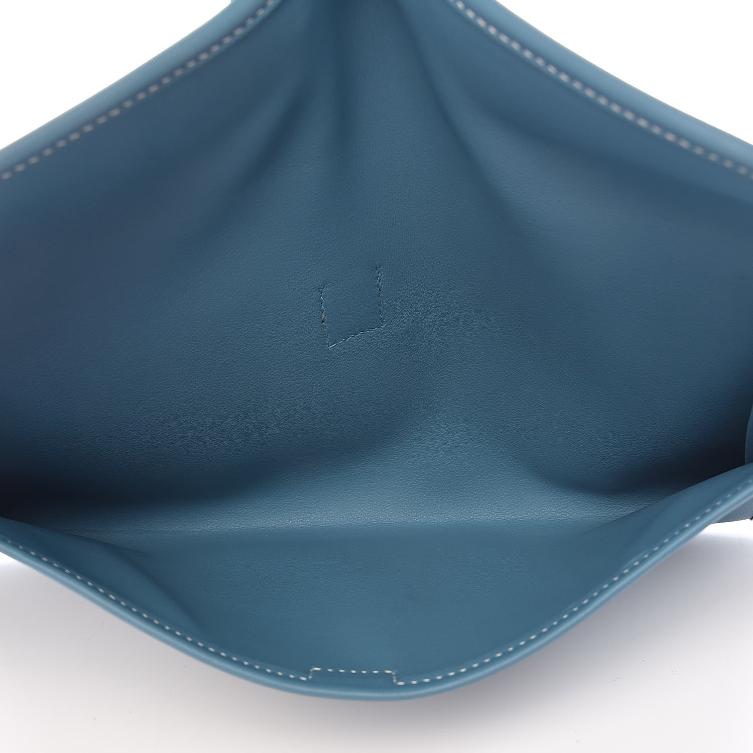 Hermes Swift Jige Elan 29 Clutch Blue Jean 5 of 9