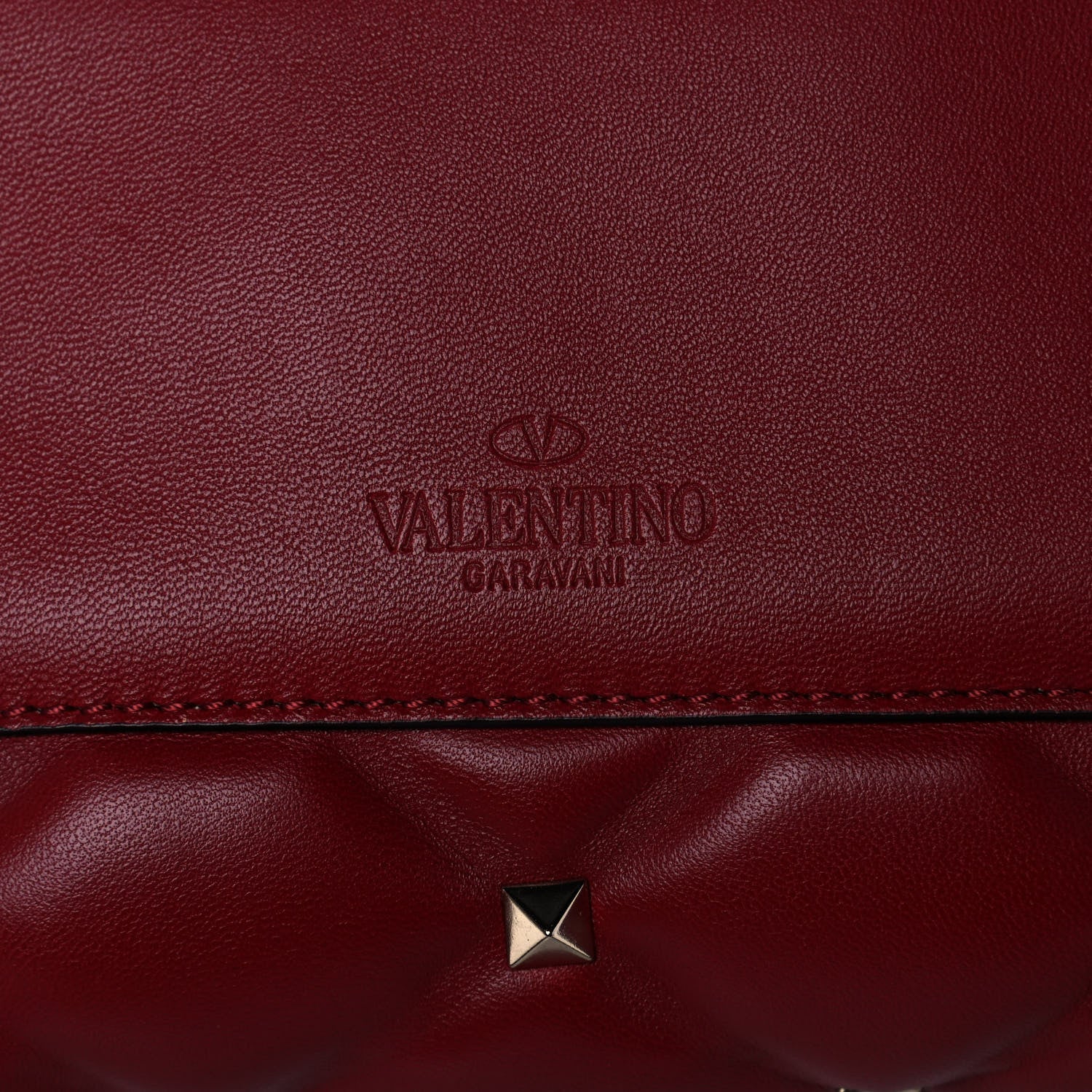 Valentino Garavani Nappa Medium Candystud Top Handle Bag Rosso Valentino 8 of 14