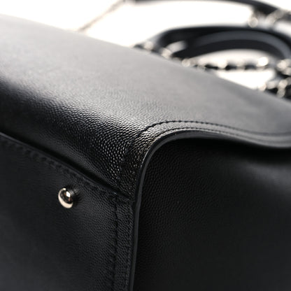 Chanel Caviar Small Studded Deauville Tote Black 11 of 11