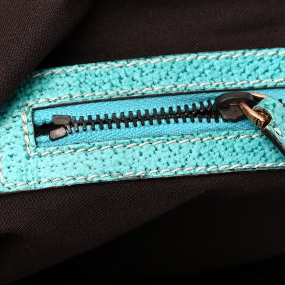 Gucci Monogram Bamboo Top Handle Bag Turquoise 11 of 13
