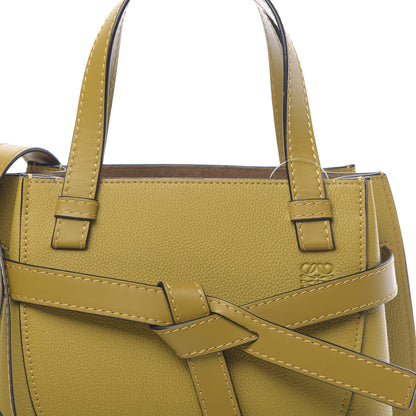 Loewe Calfskin Mini Gate Tote Ochre 10 of 10