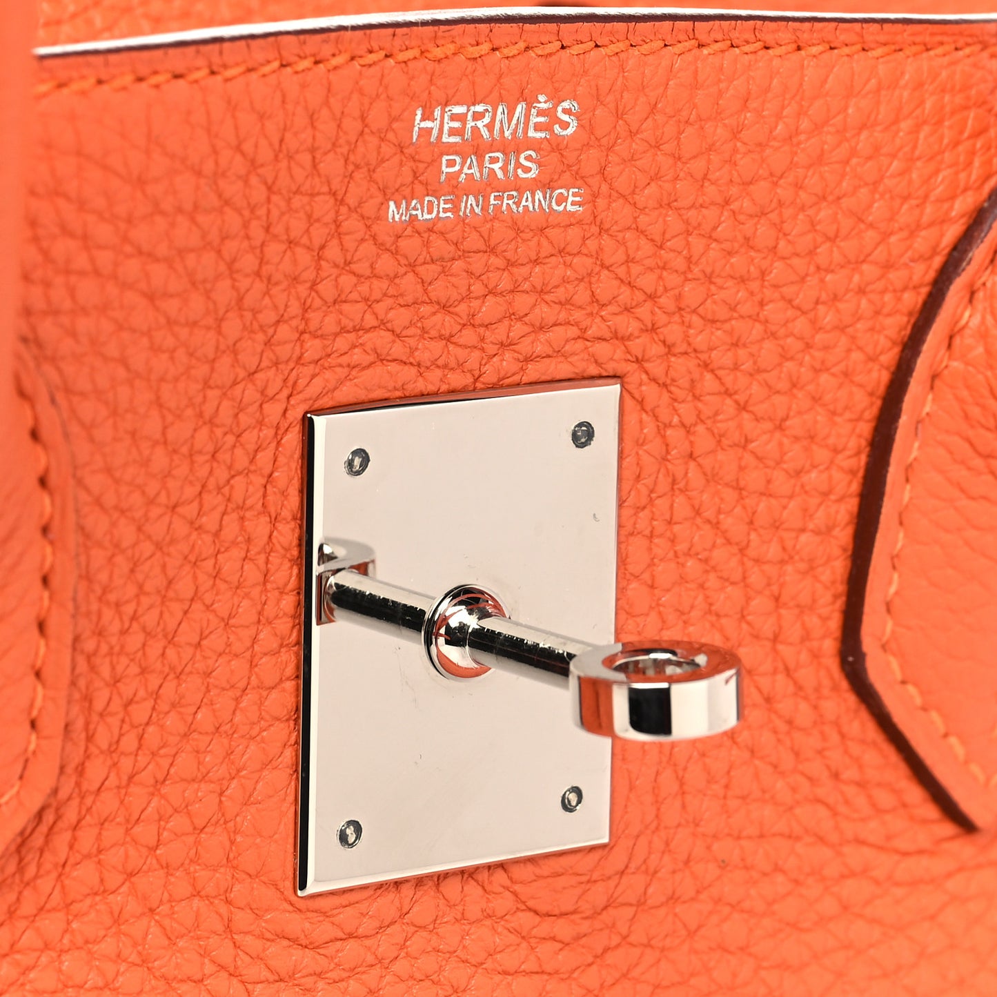 Togo Birkin 30 Orange