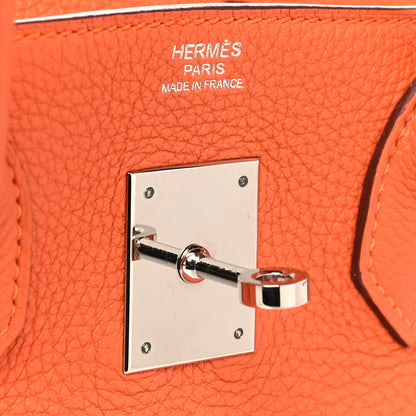 Hermes Togo Birkin 30 Orange 6 of 14