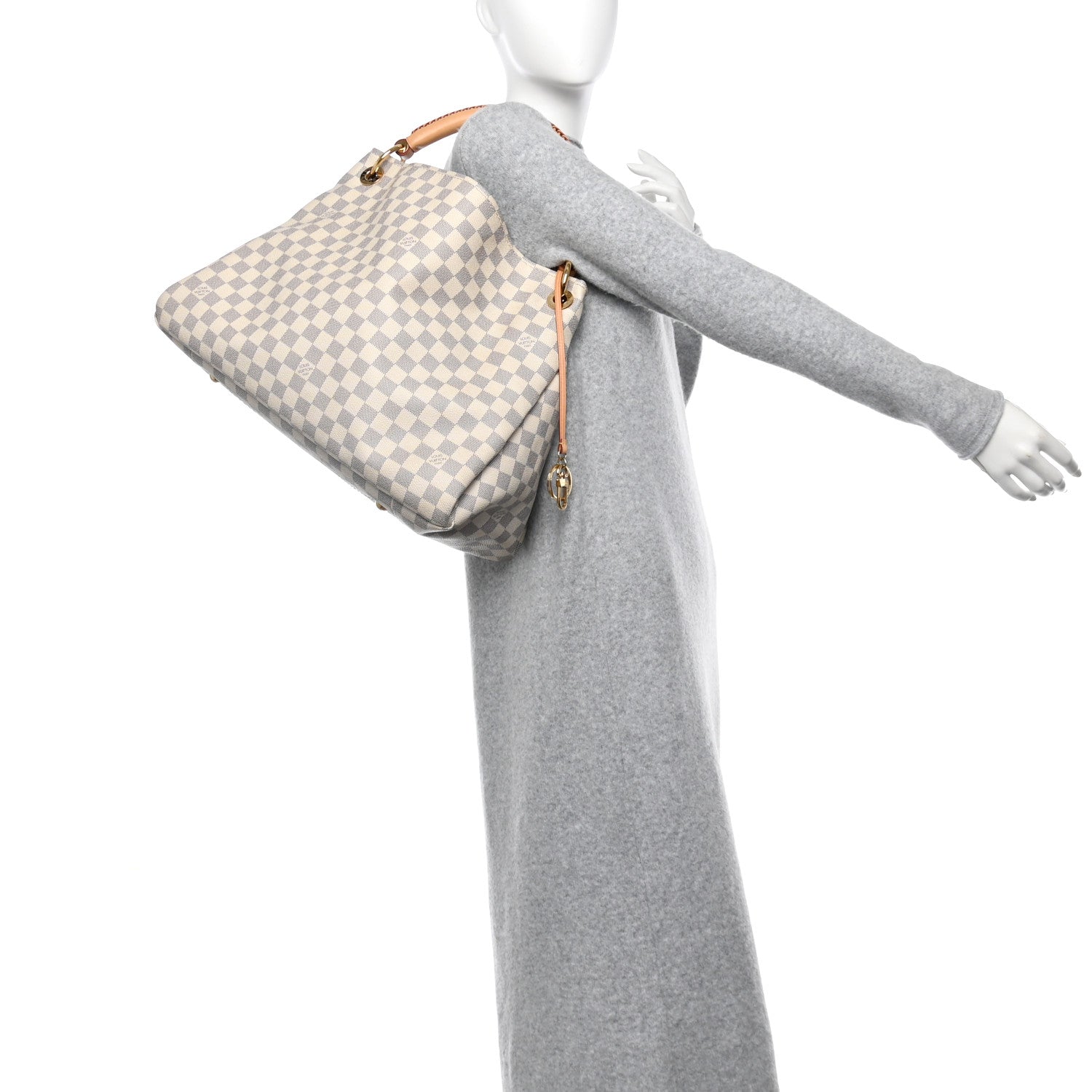 Louis Vuitton Damier Azur Artsy MM 2 of 11
