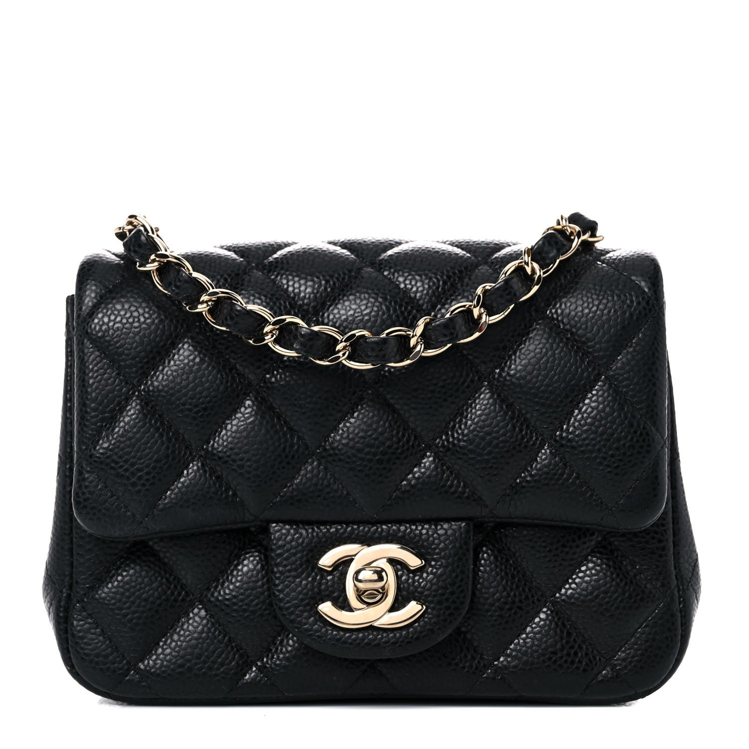Chanel Caviar Quilted Mini Square Flap Black 1 of 11