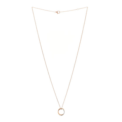 Cartier 18K Pink Yellow White Gold Trinity Pendant Necklace 3 of 9