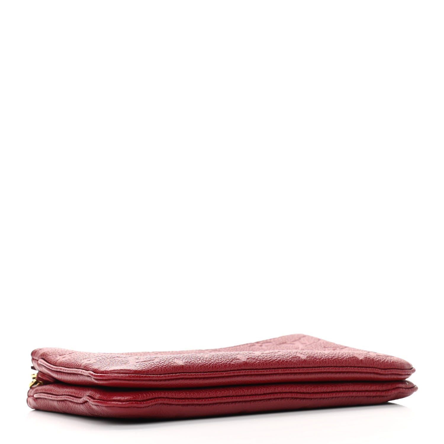 Louis Vuitton Empreinte Double Zip Pochette Cherry Berry 4 of 13
