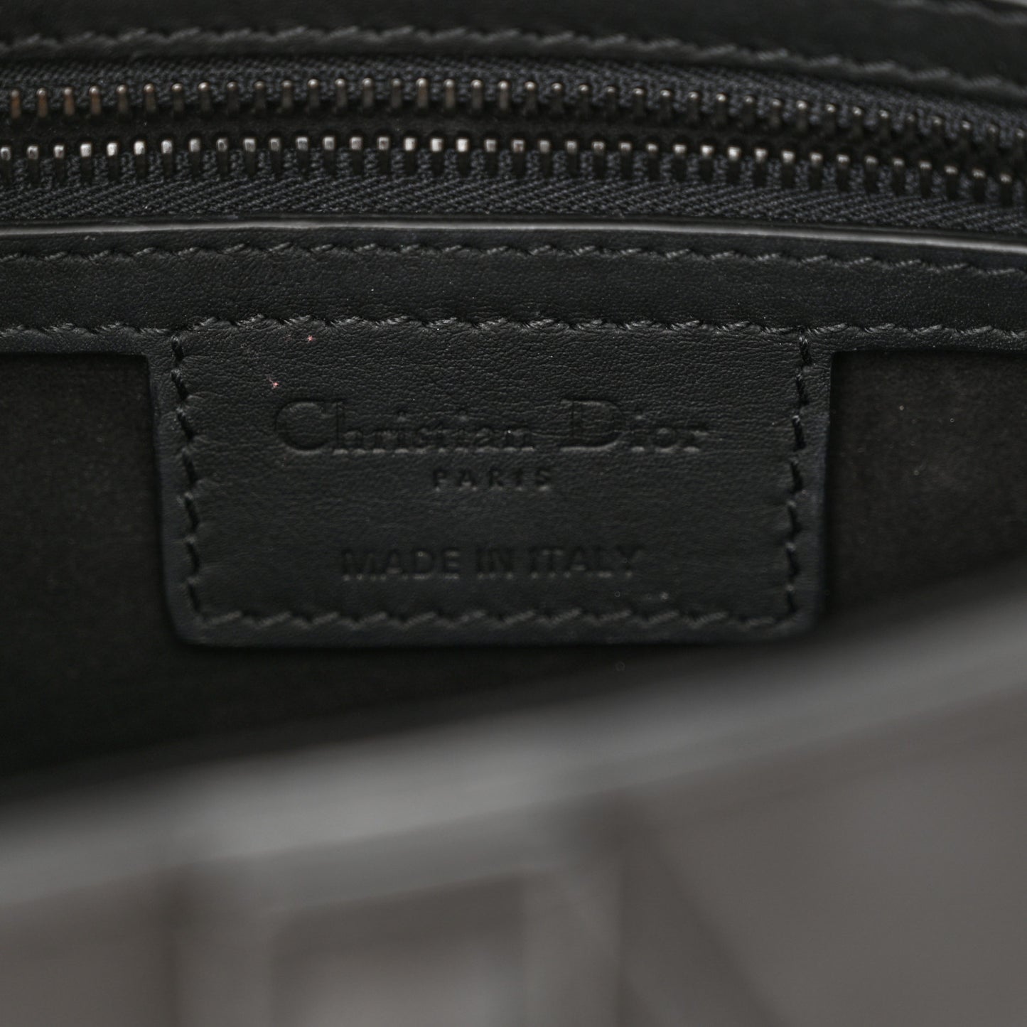 Ultra Matte Calfskin Saddle Bag Black