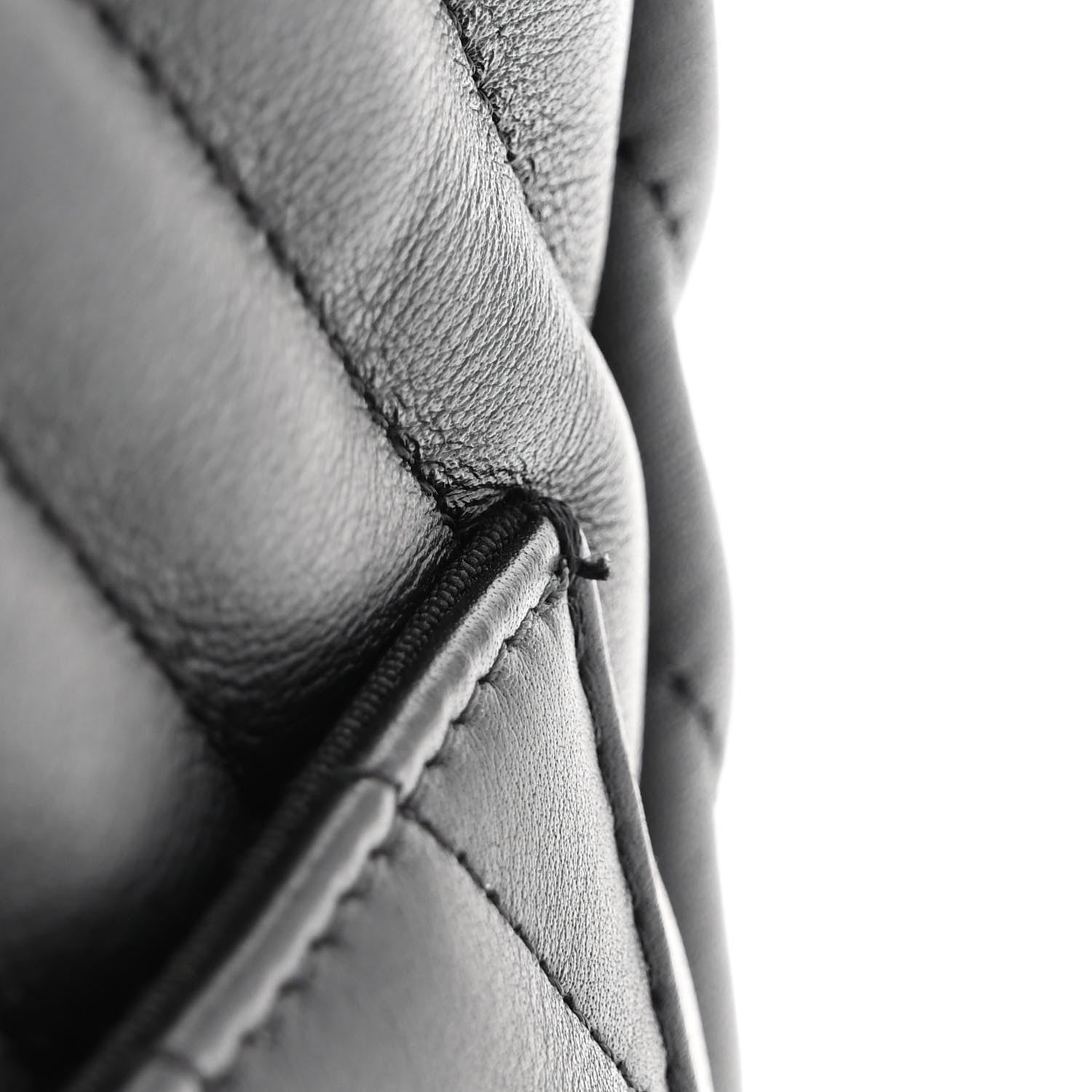 Chanel Calfskin Chevron Quilted Small Urban Spirit Backpack Black 15 of 15