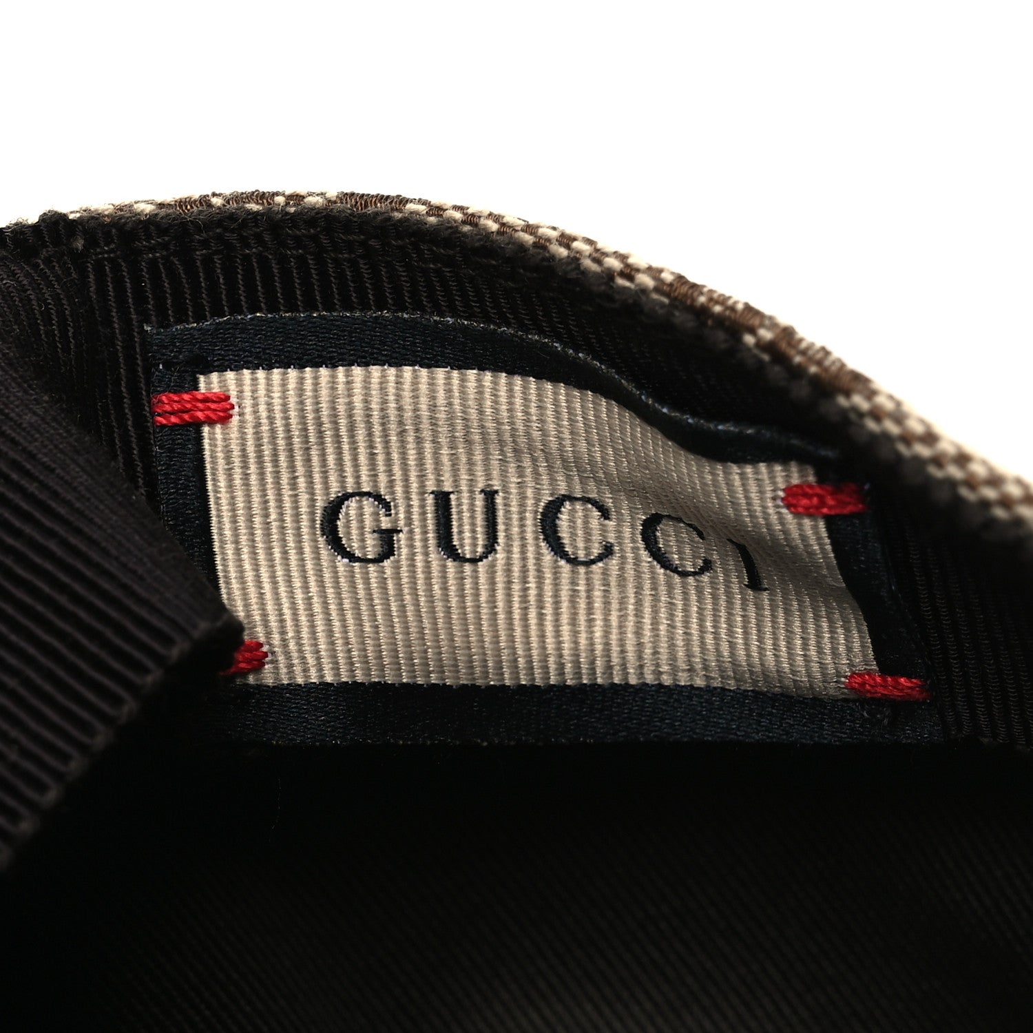 Gucci Monogram Patch Logo Soft Baseball Hat S Beige Cocoa 8 of 9