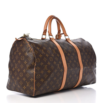 Louis Vuitton Monogram Keepall 50 2 of 14