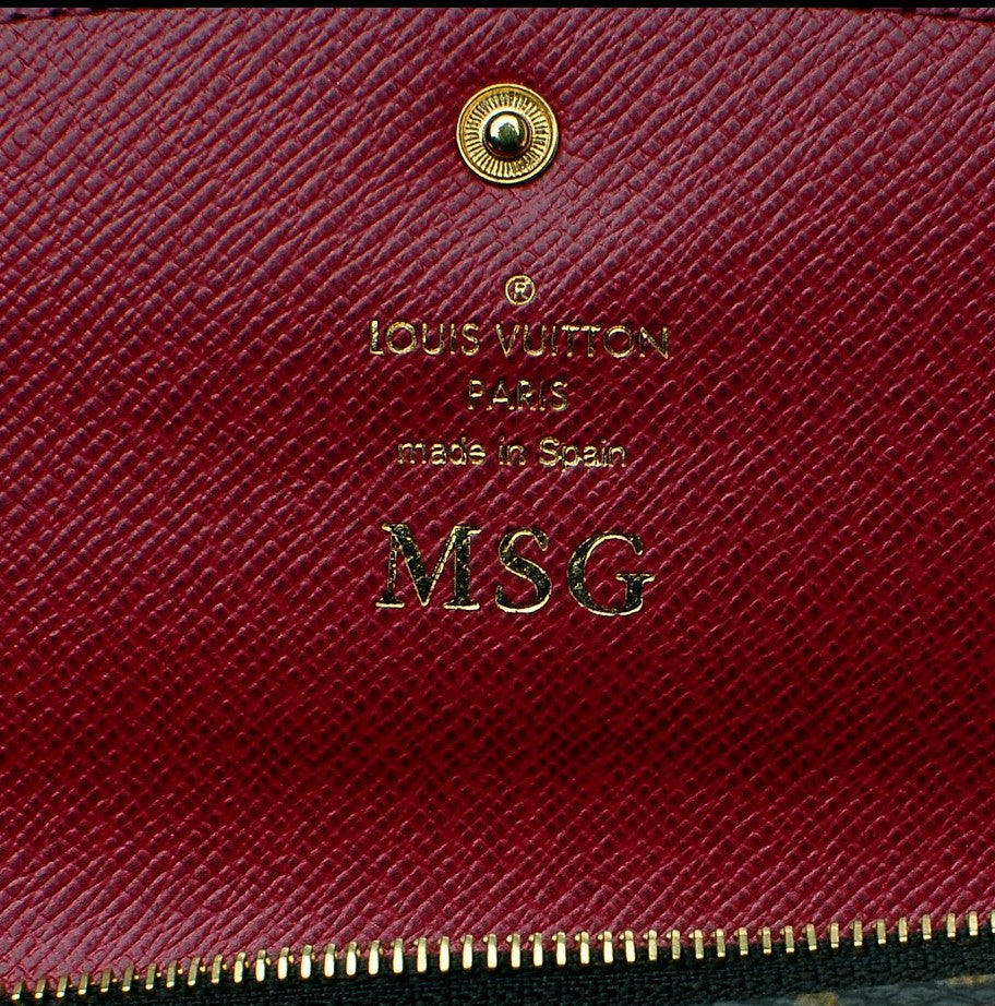 Louis Vuitton Monogram Emilie Wallet Fuchsia 7 of 7