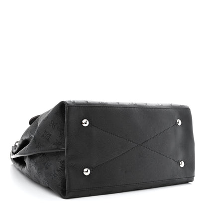 Louis Vuitton Mahina Carmel Hobo Black 4 of 9