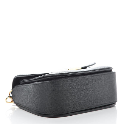Louis Vuitton Grained Calfskin Vivienne NM Black 4 of 10