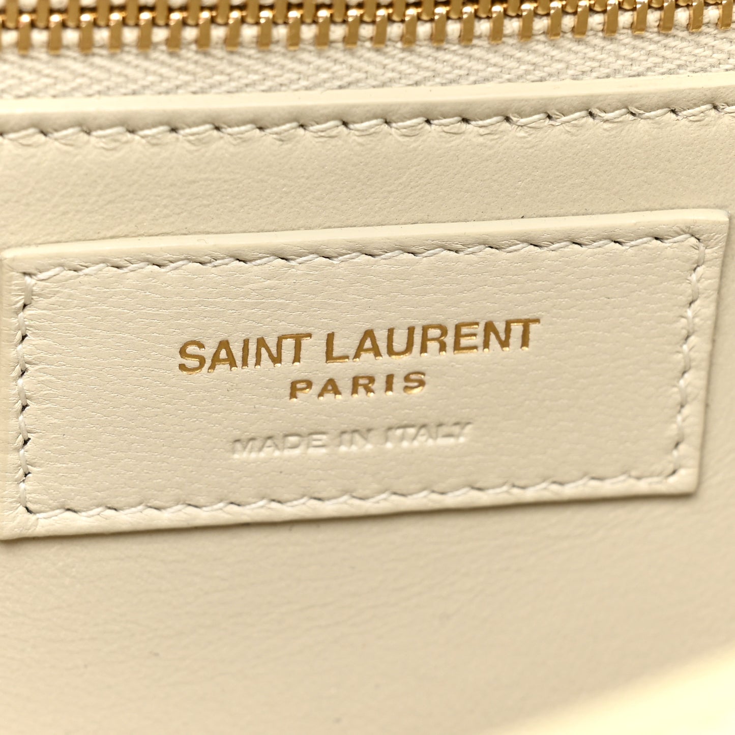 Smooth Calfskin Carre Satchel Crema Soft