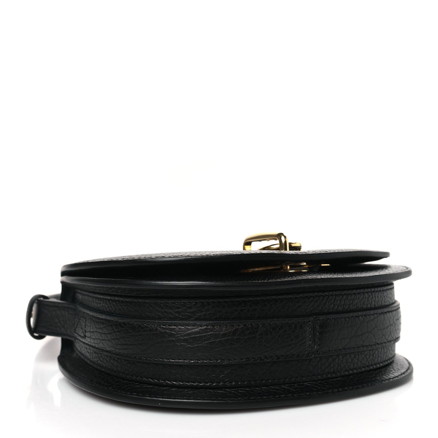 Calfskin Mini Rocking Horse Crossbody Black