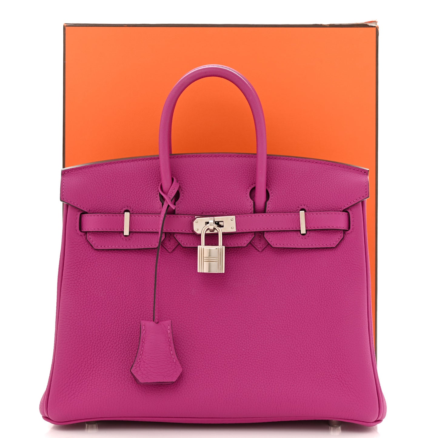 Togo Birkin 25 Rose Pourpre