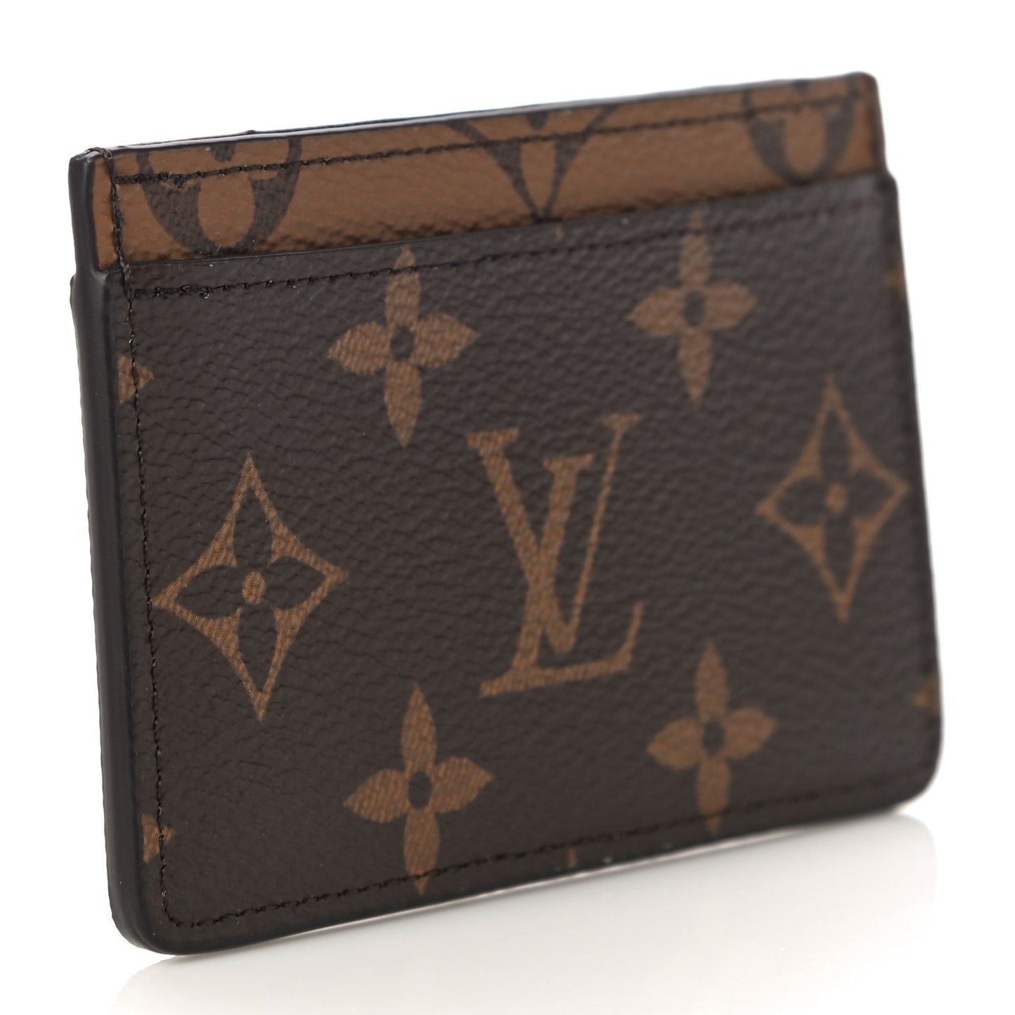 Reverse Monogram Card Holder