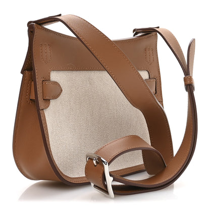 Hermes Toile Swift Mini Jypsiere Ecru Beige Gold 4 of 21