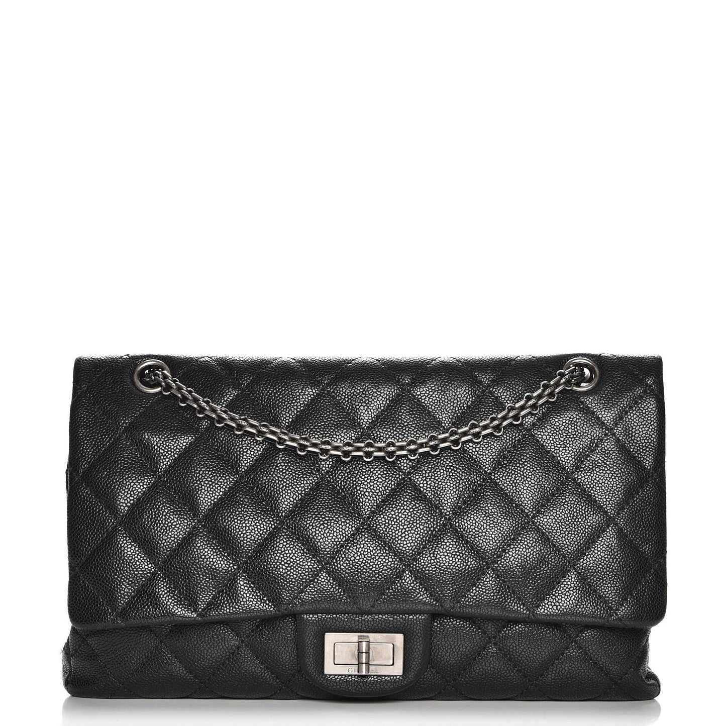 Caviar Quilted 2.55 Reissue 227 Flap Black