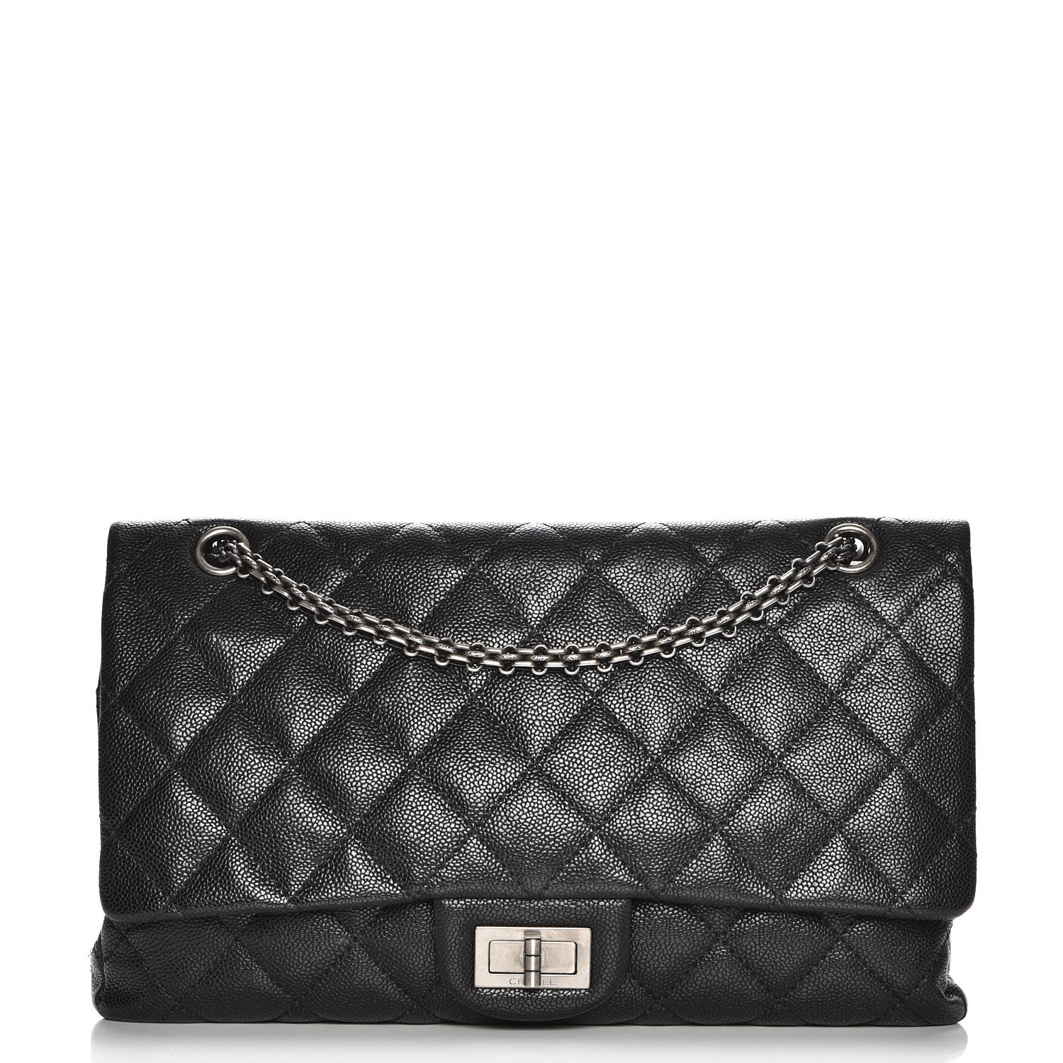 Chanel Caviar Quilted 2.55 Reissue 227 Flap Black 1 of 7