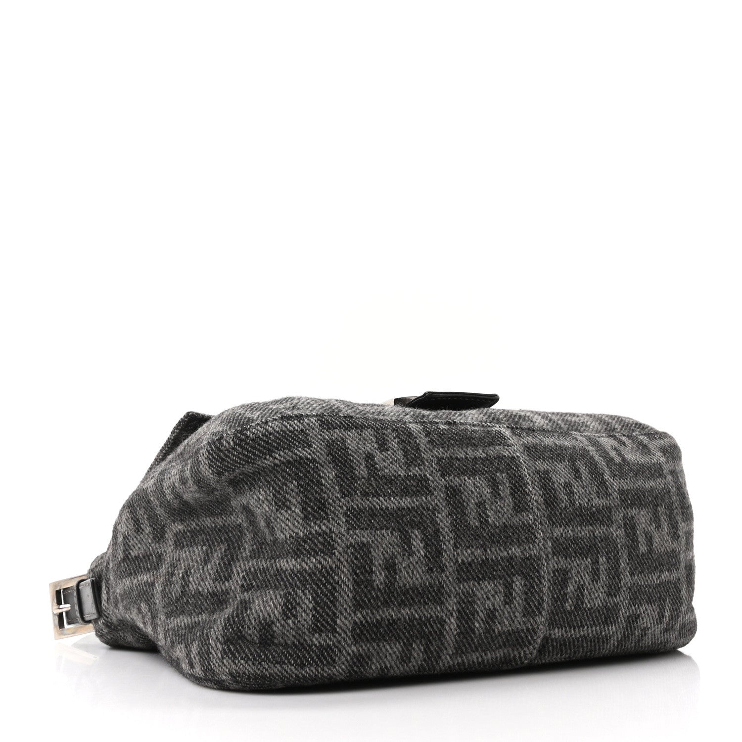 Fendi Wool Zucca Mama Baguette Grey 7 of 17