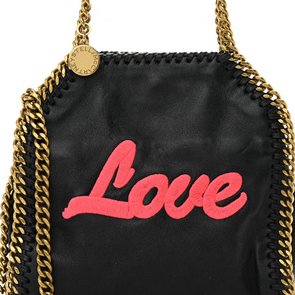 Stella McCartney Eco Alter Nappa Tiny Falabella Tote Black 8 of 13