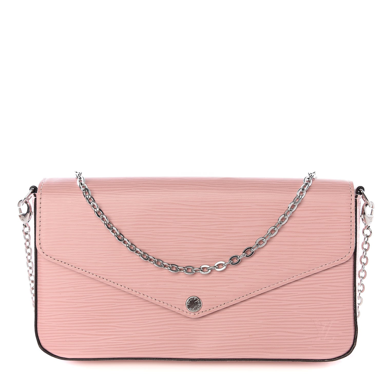 Louis Vuitton Epi Pochette Felicie Rose Ballerine 1 of 11