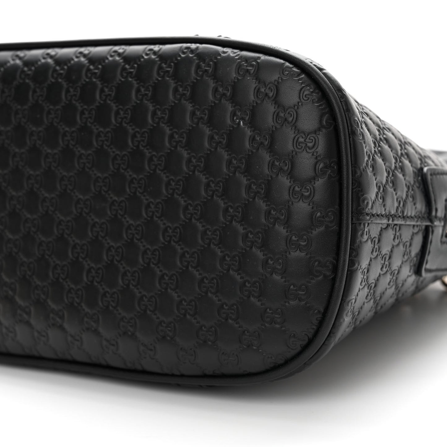 Microguccissima Mini Dome Bag Black