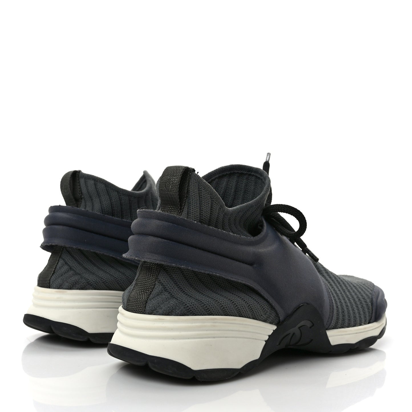 Stretch Fabric CC Sneakers 39 Grey